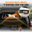 Parcel Shelf Boot Load Luggage Cover for Ford Focus MK2 Hatchback 2004-2011 4