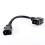 Electric Vehicle Charger Connector Adapter 2+6 E-Bike Charging Interface Replacement Plug Socket with Wire(A) 1