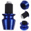 OUNONA 2pcs Motorcycle Handlebar End Plugs Gear Balanced Accessories 7