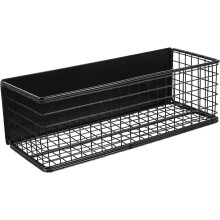 Magnetisk förvaringskorg för trådnät, papperskorgen, skrivbordsbricka, kontorsorganisatör för kylskåp, mikrovågsugn, magnetisk yta, kök,
