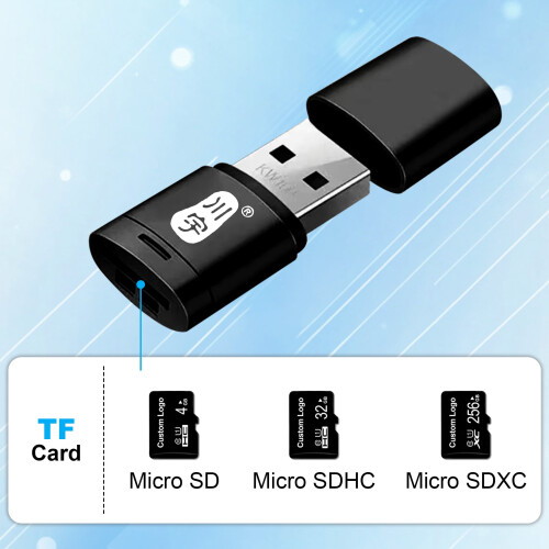 USB2.0 Micro SD-kortlæser 2