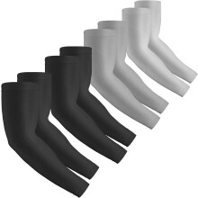 2/4 paar UV-beschermende, verkoelende armmouwen, compressiemouwen tegen de zon voor mannen, vrouwen en jongeren, geschikt om tatoeages te bedekken,
