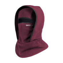 yocbz Outdoor Winter Warme Mütze mit integriertem Nackenband, Fahrrad- und Skimaske für Damen und Herren, Fleece-Gesichts-, Kopf- und Nackenschutz,