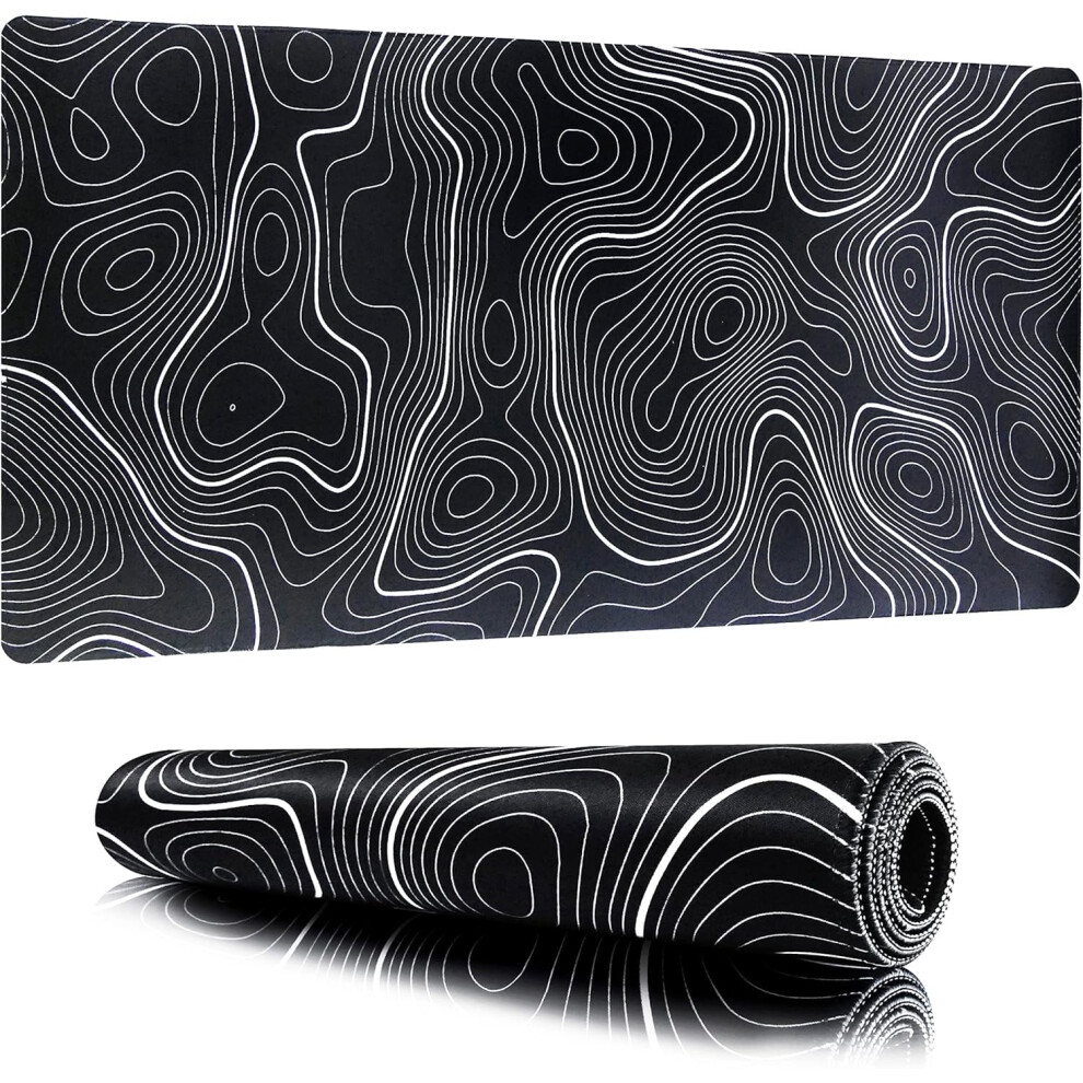 Xxl Gaming Mouse Pad 34.65X15.75", Non-Slip Base, Stitched Edge, For Home/Office/Gaming Â Compatible With All Mice 9162407107346