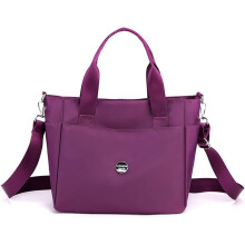 Nylon draagtas voor dames, waterdichte crossbodytas, handtas met ritsvak, schoudertas, casual damestas.