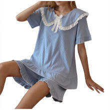 Sweet2Pieces Damen-Pyjama-Set, bestehend aus Oberteil und Shorts, bequeme Nachtwäsche, Größen M-2XL