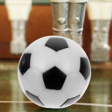 6 Mini-Fußball-Stressbälle für Tischfußball, kleine Kinderfußballbälle