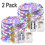 Φωτάκια νεράιδας Gluaae2-Pack200-LED, 66 πόδια, Λειτουργούν με μπαταρία, 8 λειτουργίες, 1