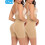 Højtaljede shapewear-shorts til kvinder, 2-pak 1