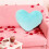 Faux Rabbit Fur Heart Pillow Soft Plush Decorative Cushion 6