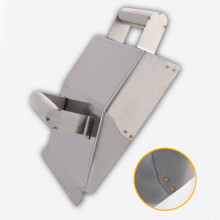 Gipsskrapa i rostfritt stål, silver, 12,8 x 8,1 cm, 1-pack