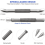 Νέες Αφίξεις Σετ Τρυπήματος Νυχιών με Διπλό Άκρο για Κεντρική Τρύπα 6