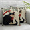 Capas de Almofada de Natal com Estampa de Cachorro e Gato, Capa Decorativa de 12 Polegadas com Animais Fofos para Sofá, Decoração de Casa de 3
