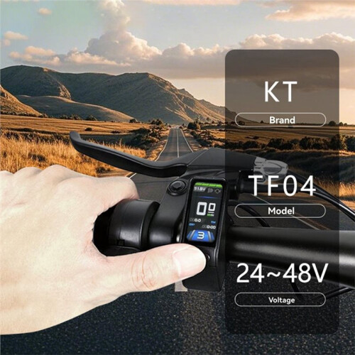 Ebike Display  TFT KT-TF04 24V36V48V Electric Bicycle Conversion Kit SM Connector Bicycle Part 2