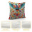 Housse de coussin décorative colorée style mexicain 4