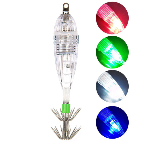 Αδιάβροχο υποβρύχιο φως ψαρέματος με LED, λάμπα προσέλκυσης δολωμάτων ψαριών με 1