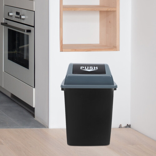 Cover Mini Trash Can Lid Easy to Install Clamshell Design 1