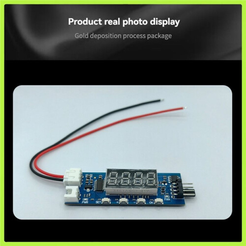12V 3A 4-Wire PWM Fan Speed Controller Temperature Controll Governor Module Temperature/RPM Display for FPV RCDrone 2