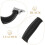 2 Pcs Suitcase Handles Convenient Suitcase Handle 16x8cm Black 6