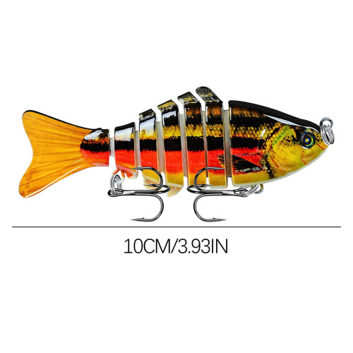 Δόλωμα Comefolife Lifelike Swimbait για Λαβράκι, Πέστροφα, Κράπι – Αργής Βύθισης, Γλυκού & 2