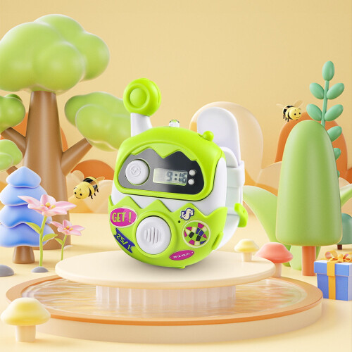 Ασύρματο παιδικό Walkie Talkie Watch με φόρτιση USB, εμβέλεια 300 μέτρων 1