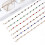 Catena per occhiali con strass e fermagli per le orecchie 2