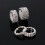 YIEMEEN Exquisite Kristallringe, elastischer Stretch-Fingerring, romantischer Knöchelring 7