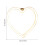LED-hjertelys Valentinsdagsdekor Hvit Neon USB-drevet 3