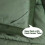 Green King Comforter Set Reversible 3-Piece 3