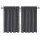 Cortinas Blackout Cinza Escuro, 2 Painéis, 60x36 Polegadas, com Bolso para Varão 7