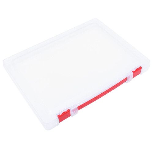 1Pcs Lightweight Plastic Storage Box for Professional Users 36 x 27 x 4.5 in 2