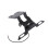 Motorcycle Rear License Plate Mount with Light 5