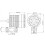 30W Motorcycle LED Working Lamp Modified Light Motorcycle Driving Light (Black) 5