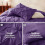 Purple Full Size Comforter Set 7-Piece Pinch Pleat 3