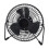 LED USB Clock Fan with Real Time Clock Display Function Summer Home Desk Fan 6 Inch Temperature 3