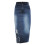 YOUSNH Γυναικεία Φούστα Denim με Ψηλόμεσο Σχέδιο και Σχέδιο, Γυναικείες Φούστες, Μπλε 8