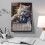 Ημερολόγιο τοίχου 2026 με σχέδιο Badass Cats - 28x22 ίντσες, ανθεκτικό χαρτί, μοναδικό δώρο 7