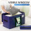 Extra Large Blue Storage Bags 6 Pack – Heavy Duty with 3