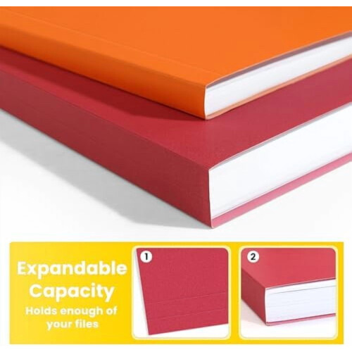 Φάκελοι Αρχείων Manila 8,5x11in100Pack Παστέλ 2