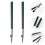 Toddmomy Art Rayling Pen Green Comic Tools4Set0.2X5.1In 6