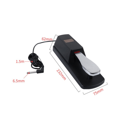 Πληκτρολόγια πιάνου γενικής χρήσης Sustain Foot Pedal Ανθεκτικό αξεσουάρ για 2