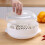 HomeLife Φούρνος Μικροκυμάτων Ατμομάγειρας Στρογγυλό Πλαστικό Μπολ για Ψωμάκια και 4