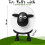 Σετ Χαρτοθήκης Sheep για Χαρτί Υγείας, Μαύρο, 3 Τεμάχια 3
