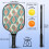 Σετ κουπιών Pickleball από fiberglass με λουλούδια, 2 μπάλες και τσάντα, συμβατό με παιχνίδι 4