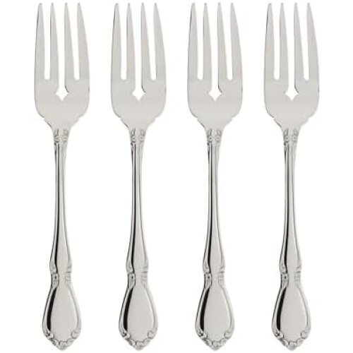 Σετ μαχαιροπήρουνων Chateau Fine, 18/8 από ανοξείδωτο ατσάλι, σετ 4 πιρουνιών σαλάτας