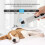 Silent Groom Pro Nail Grinder, Επαγγελματικό τρίψιμο νυχιών κατοικίδιων με φως LED, 5 ταχύτητες, 3