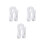 Large Windproof Beach Towel Clips, Plastic, 3-Piece Set 2