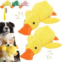 Biovet MD Παιχνίδι πάπιας – Quacko Calming, χωρίς γέμιση, ανθεκτικό στη μάσημα και πλένεται