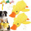 Biovet MD Παιχνίδι πάπιας – Quacko Calming, χωρίς γέμιση, ανθεκτικό στη μάσημα και πλένεται 1