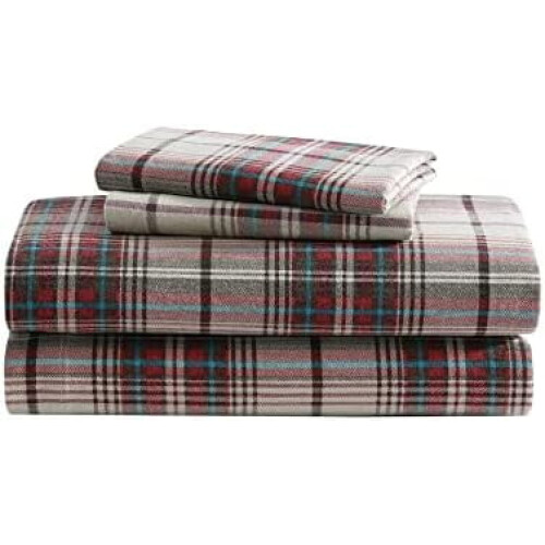 Cotton Flannel Sheet Set Queen Size